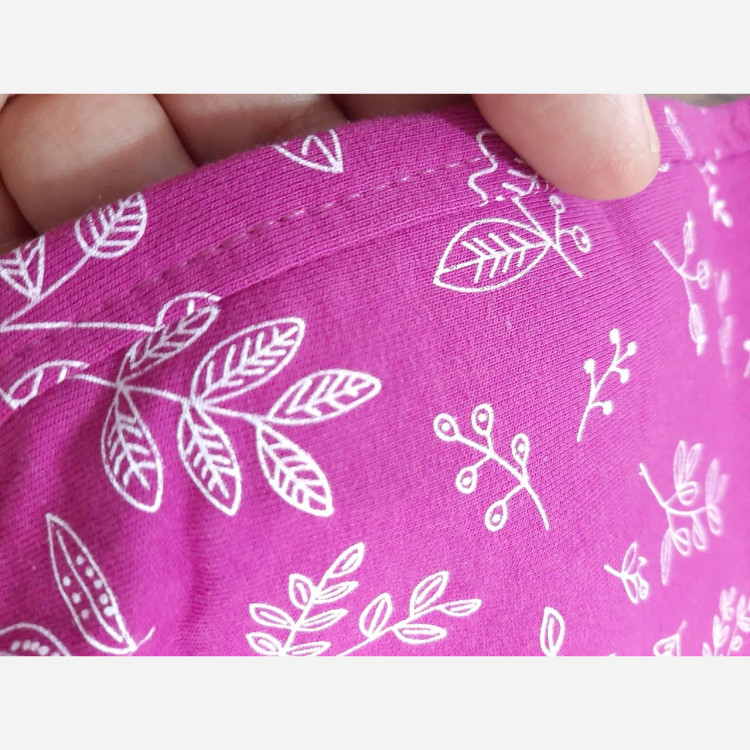 بلوز شلوار دخترانه طرح برگ سایز 50 و 55