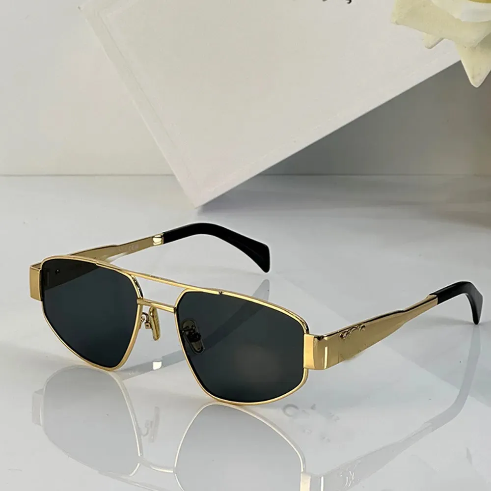 عینک آفتابی زنانه سلین فلزی UV 400 سبک راحت آیتم 8247