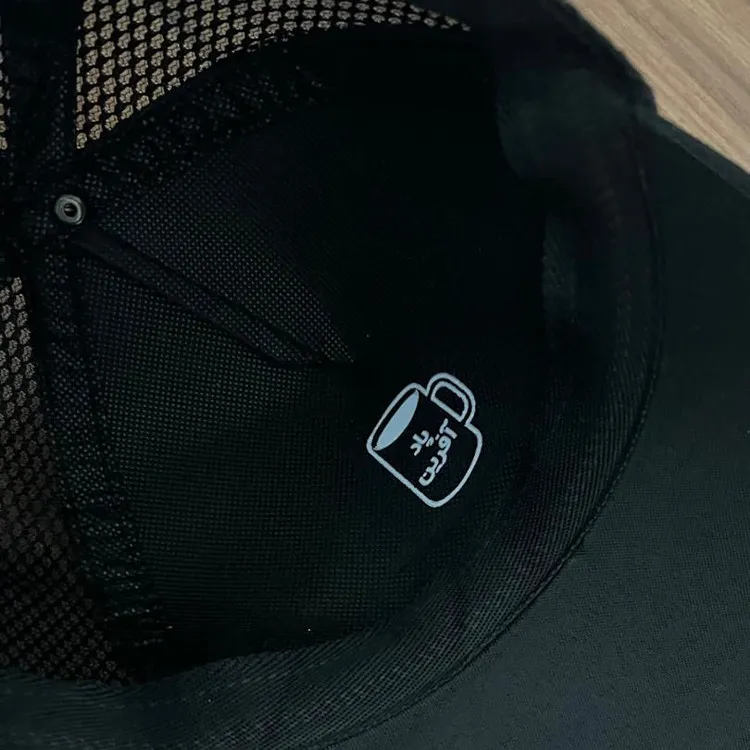 کلاه کپ پاد آفرین مدل نقش و نگار ایرانی جنس کتان قابل تنظیم زنانه مردانه