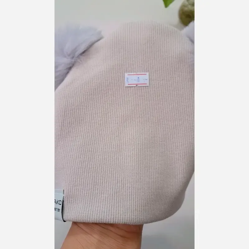 کلاه کودک پومدار فانریپ پنبه اسپرت سایز 1 و 2 مناسب 1 تا 4 سال