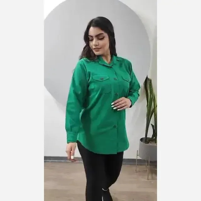 شومیز لنین اسطوره کمربنددار سایز فری 38 تا 46
